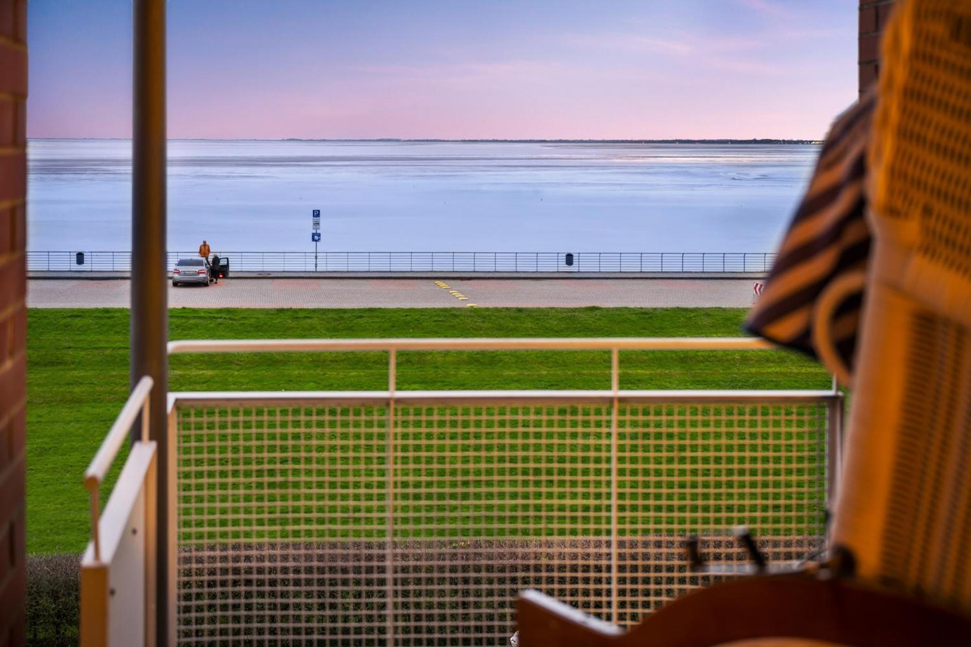 Strand-Apartment, Strandkorb, Meeresrauschen, Parkplatz Wilhelmshaven Exterior foto