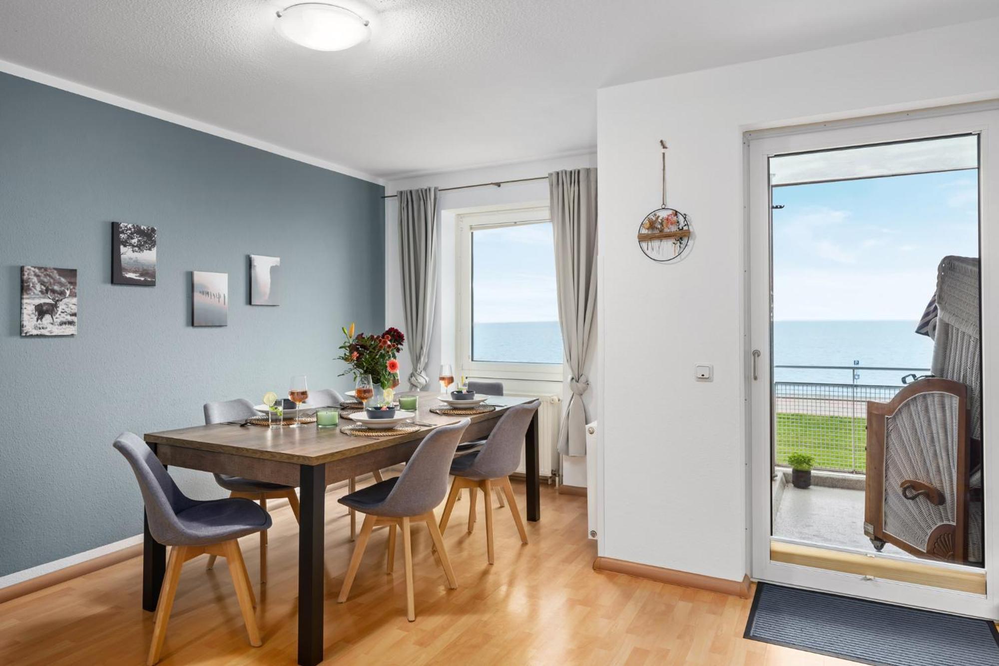 Strand-Apartment, Strandkorb, Meeresrauschen, Parkplatz Wilhelmshaven Exterior foto